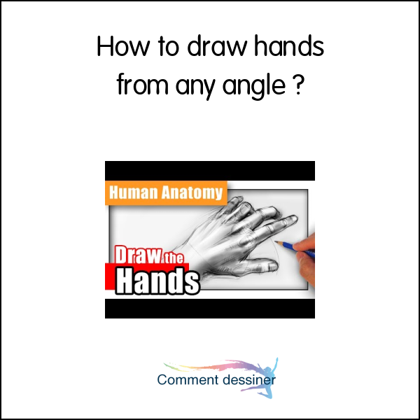 How to draw hands from any angle